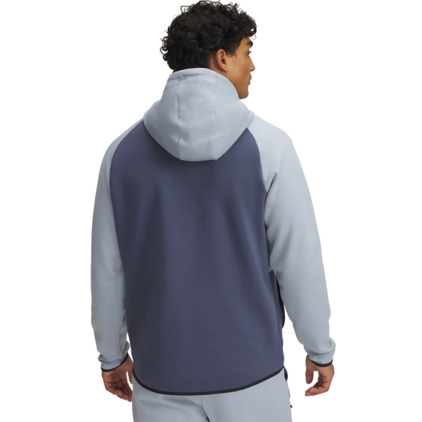 Under Armour Unstoppable Fleece Vest Lichtblauw Donkerblauw Zwart