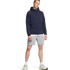 Under Armour Unstoppable Fleece Vest Donkerblauw Zwart