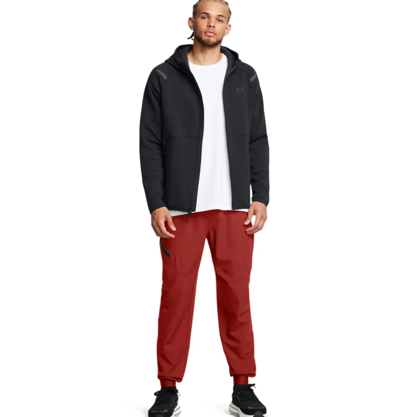 Under Armour Unstoppable Fleece Vest Zwart Donkergrijs