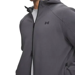 Under Armour Unstoppable Fleece Vest Donkergrijs Zwart