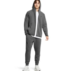 Under Armour Unstoppable Fleece Vest Donkergrijs Zwart