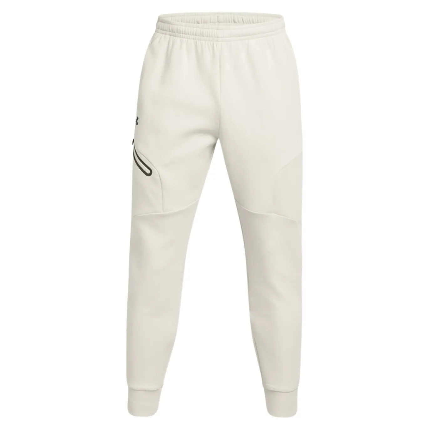 Under Armour Unstoppable Fleece Joggingpak Hooded Full-Zip Wit Zwart