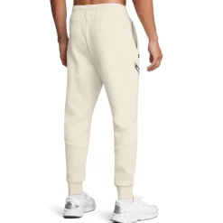 Under Armour Unstoppable Fleece Joggingpak Hooded Full-Zip Wit Zwart