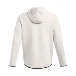 Under Armour Unstoppable Fleece Joggingpak Hooded Full-Zip Wit Zwart