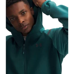 Under Armour Unstoppable Fleece Trainingspak Full-Zip Donkergroen Groen Zwart