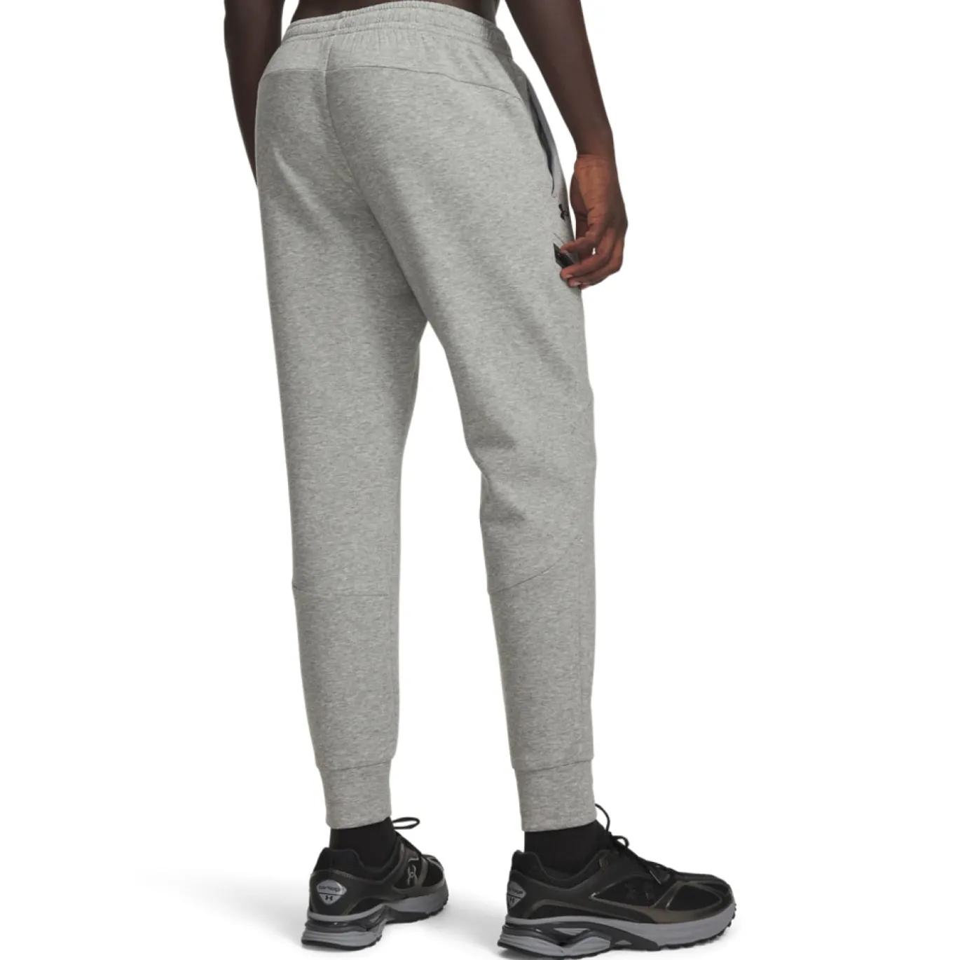 Under Armour Unstoppable Fleece Joggingbroek Grijs Zwart