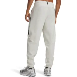 Under Armour Unstoppable Fleece Trainingspak Full-Zip Gebroken Wit Zwart