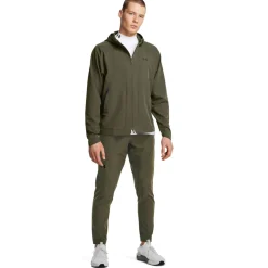 Under Armour Unstoppable Tapered Trainingspak Full-Zip Olijfgroen Zwart
