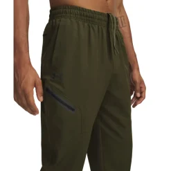 Under Armour Unstoppable Woven Trainingsbroek Groen Zwart