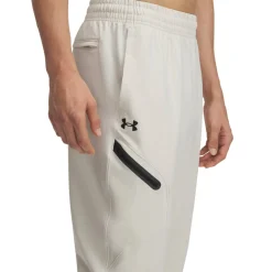 Under Armour Unstoppable Woven Trainingsbroek Wit Zwart