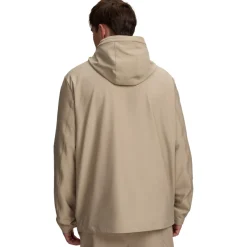 Under Armour Unstoppable Woven Trainingspak Full-Zip Beige Zwart