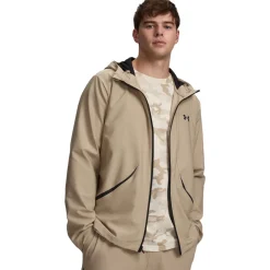 Under Armour Unstoppable Woven Jack Beige Zwart