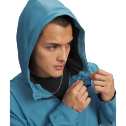 Under Armour Unstoppable Woven Jack Blauw Zwart