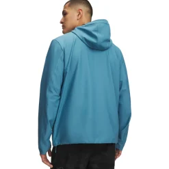 Under Armour Unstoppable Woven Jack Blauw Zwart