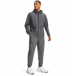 Under Armour Unstoppable Woven Trainingspak Donkergrijs Zwart