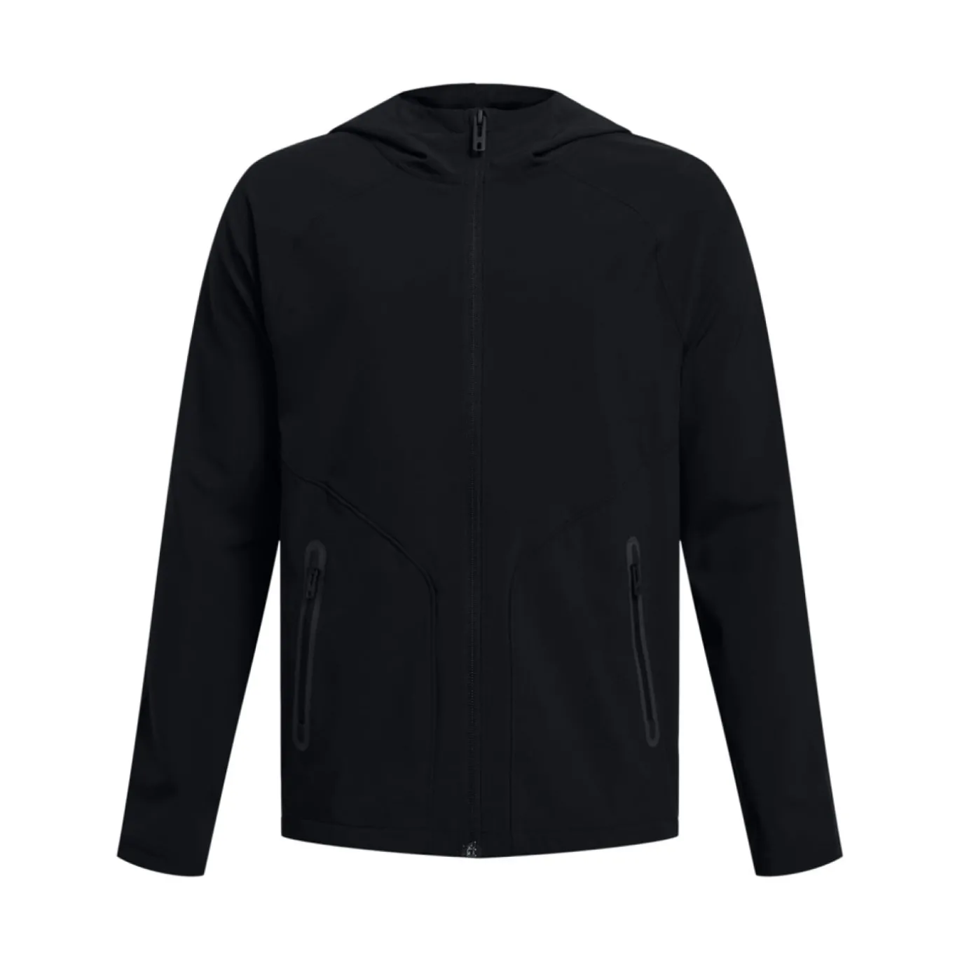 Under Armour Unstoppable Woven Trainingspak Full-Zip Kids Zwart Donkergrijs