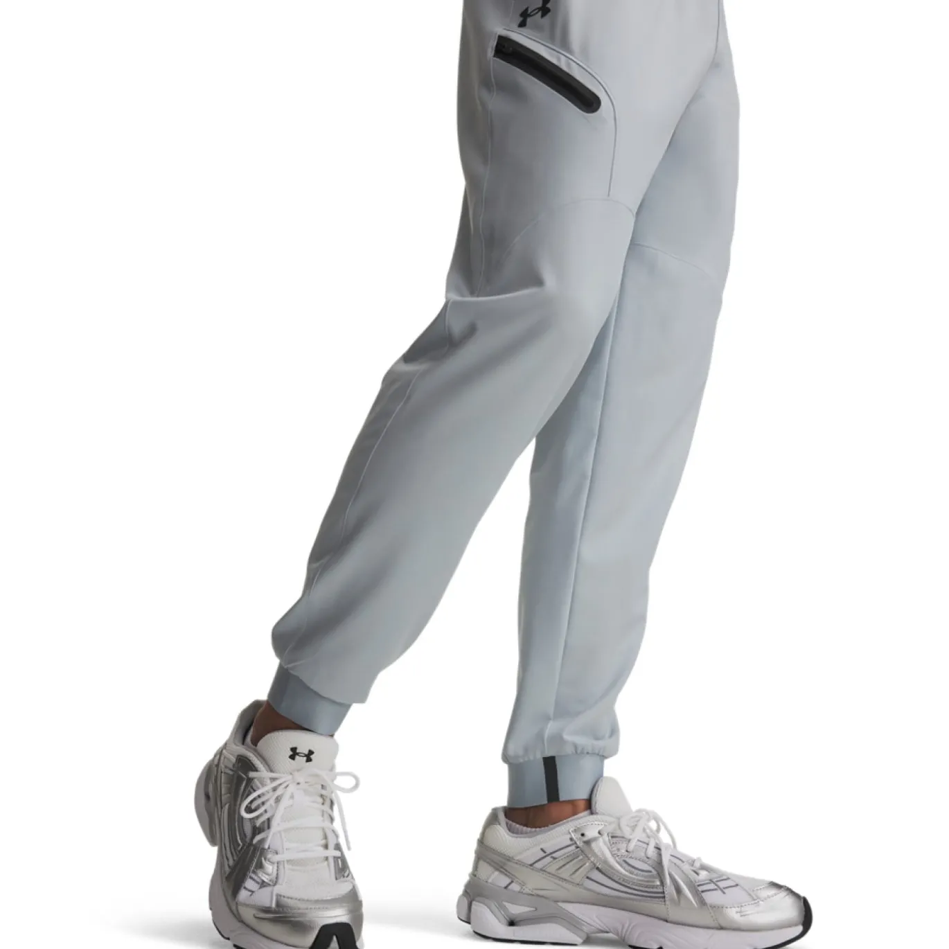 Under Armour Unstoppable Woven Trainingspak Lichtgrijs Zwart