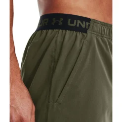 Under Armour Vanish Trainingsbroekje Woven Olijfgroen Zwart