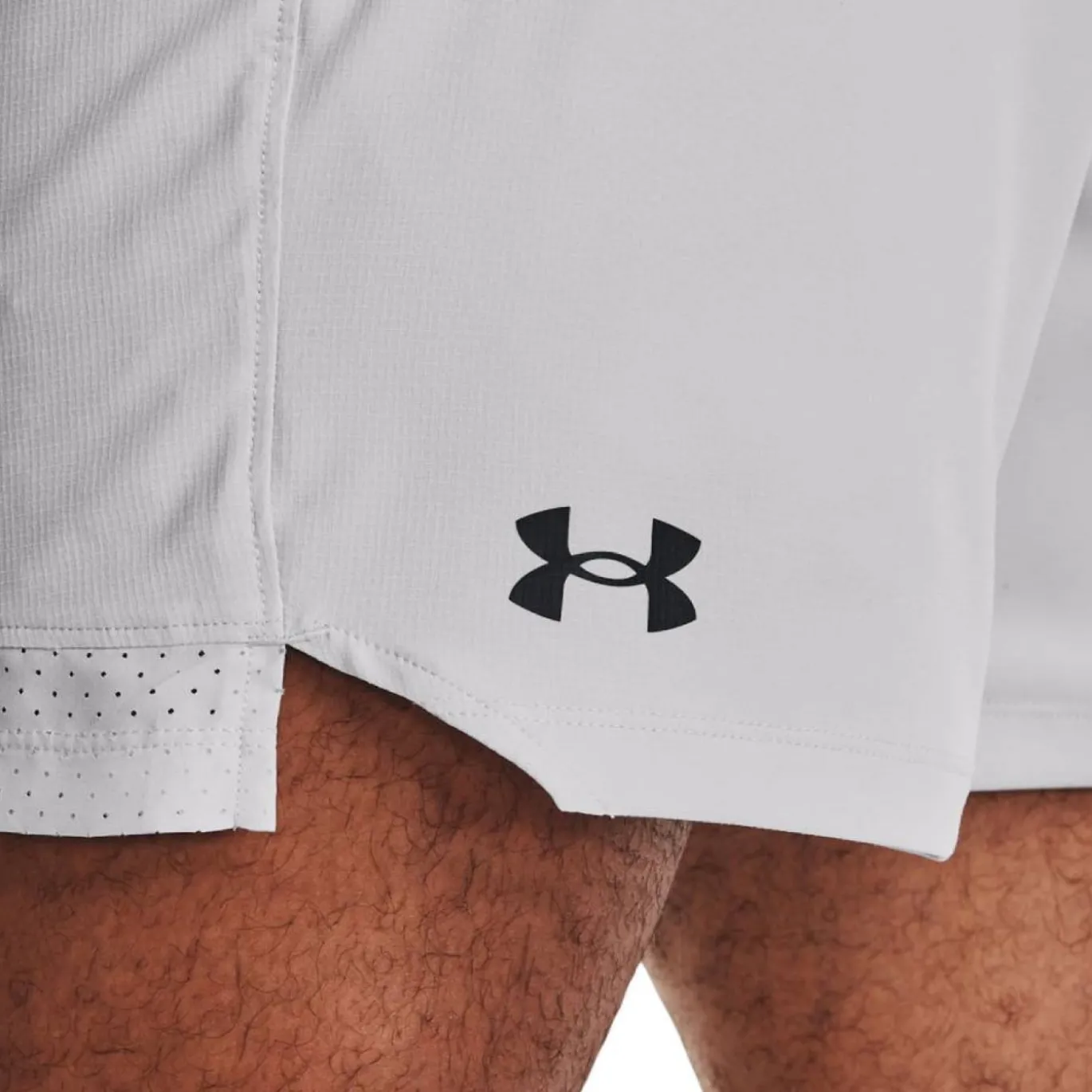 Under Armour Vanish Trainingsbroekje Woven Grijs Zwart