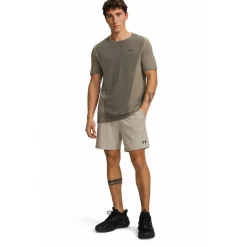 Under Armour Vanish Woven Seamless Trainingsset Bruin Lichtbruin Beige Zwart