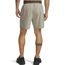Under Armour Vanish Woven Seamless Trainingsset Bruin Lichtbruin Beige Zwart