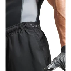 Under Armour Vanish Woven Seamless Trainingsset Zwart Donkergrijs
