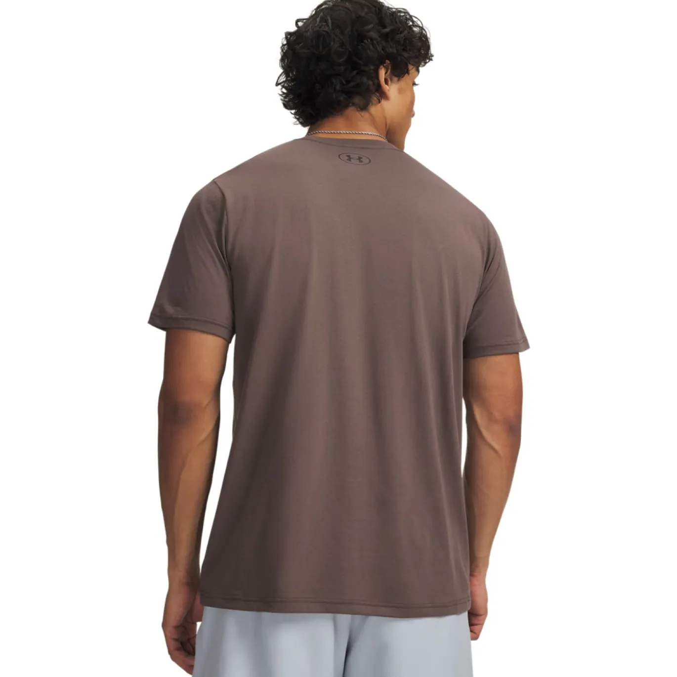 Under Armour Vanish Woven Seamless Trainingsset Donkerbruin Zwart Wit