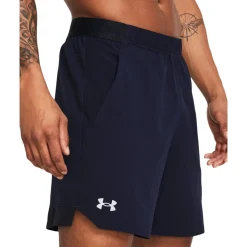 Under Armour Vanish Woven Trainingsbroekje Donkerblauw Wit