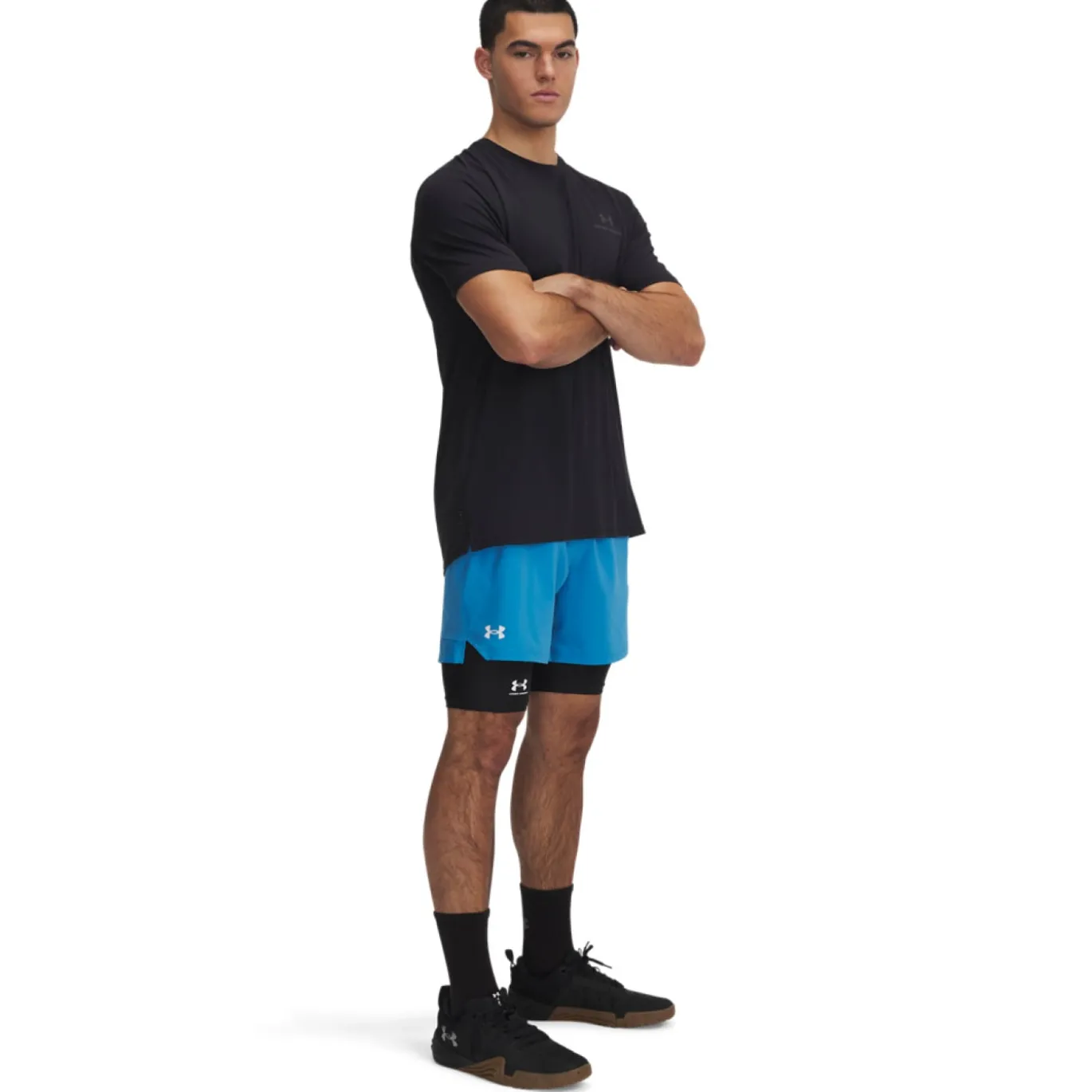 Under Armour Vanish Woven Trainingsbroekje Felblauw Wit