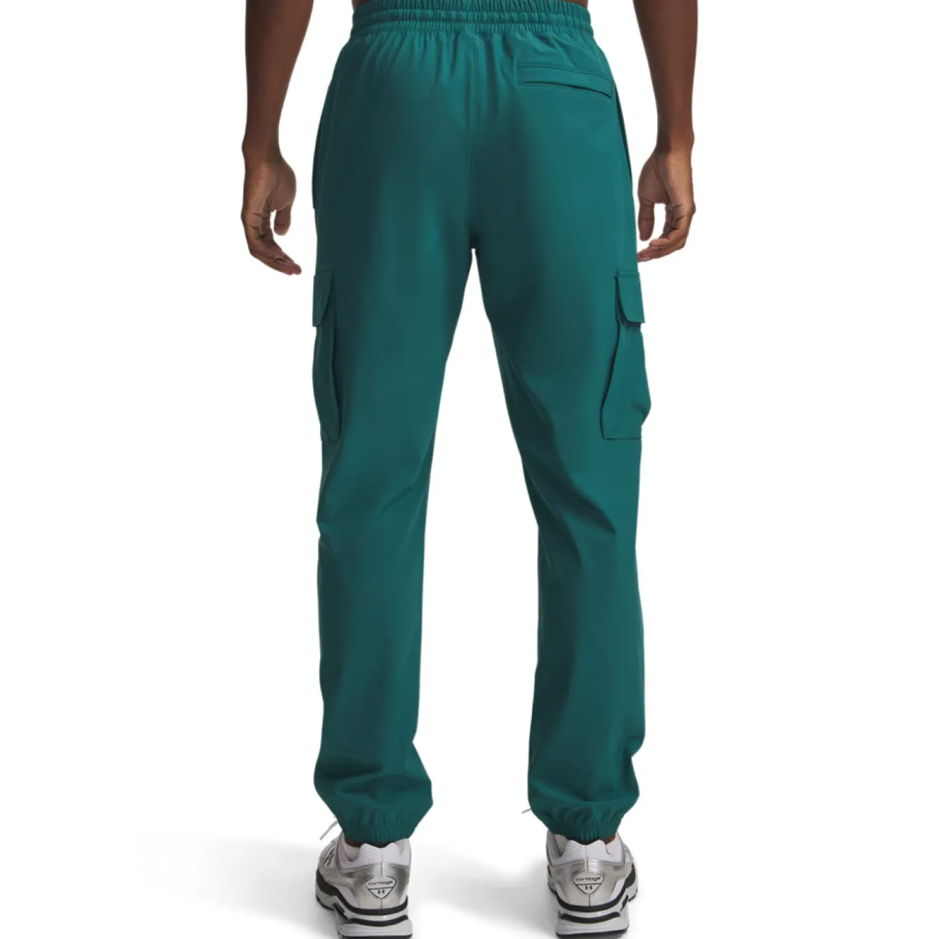 Under Armour Vibe Woven Cargo Broek Donkergroen Zwart