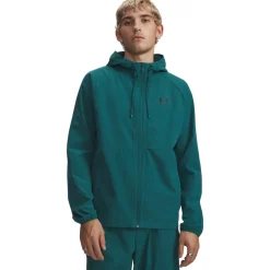 Under Armour Vibe Woven Cargo Trainingspak Donkergroen Zwart