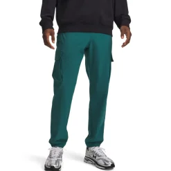 Under Armour Vibe Woven Cargo Trainingspak Donkergroen Zwart