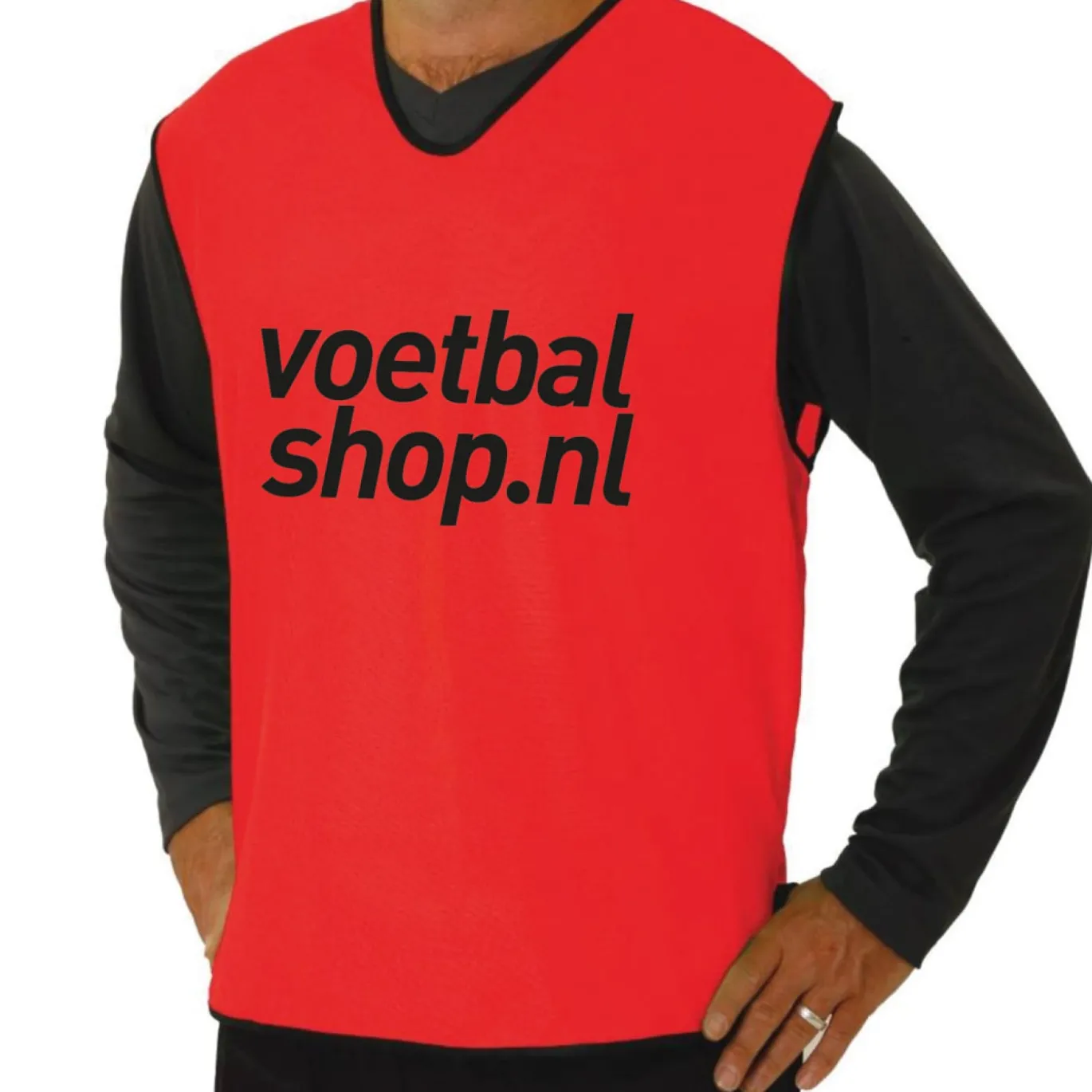 Voetbalshop.nl Trainingshesje Basic Rood
