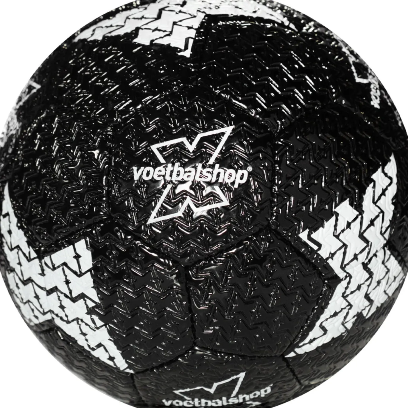 Voetbalshop Straatvoetbal Maat 5 Zwart Wit